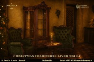 Crăciunul în România: Eleganța și Tradițiile sărbătorilor de iarnă din anii ’30 la Eko Group Vila